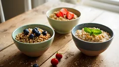 Mikä puuro on terveellisempää: tattari-, kaura- vai ohra-puuro?